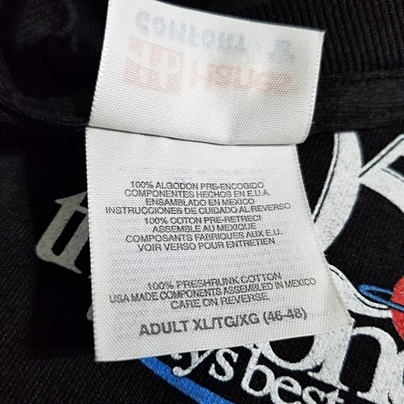 The Zone 105.3 Radio Promo T Shirt XL NOS Vtg Y2k Today's Best Music New Orleans - Picture 9 of 10